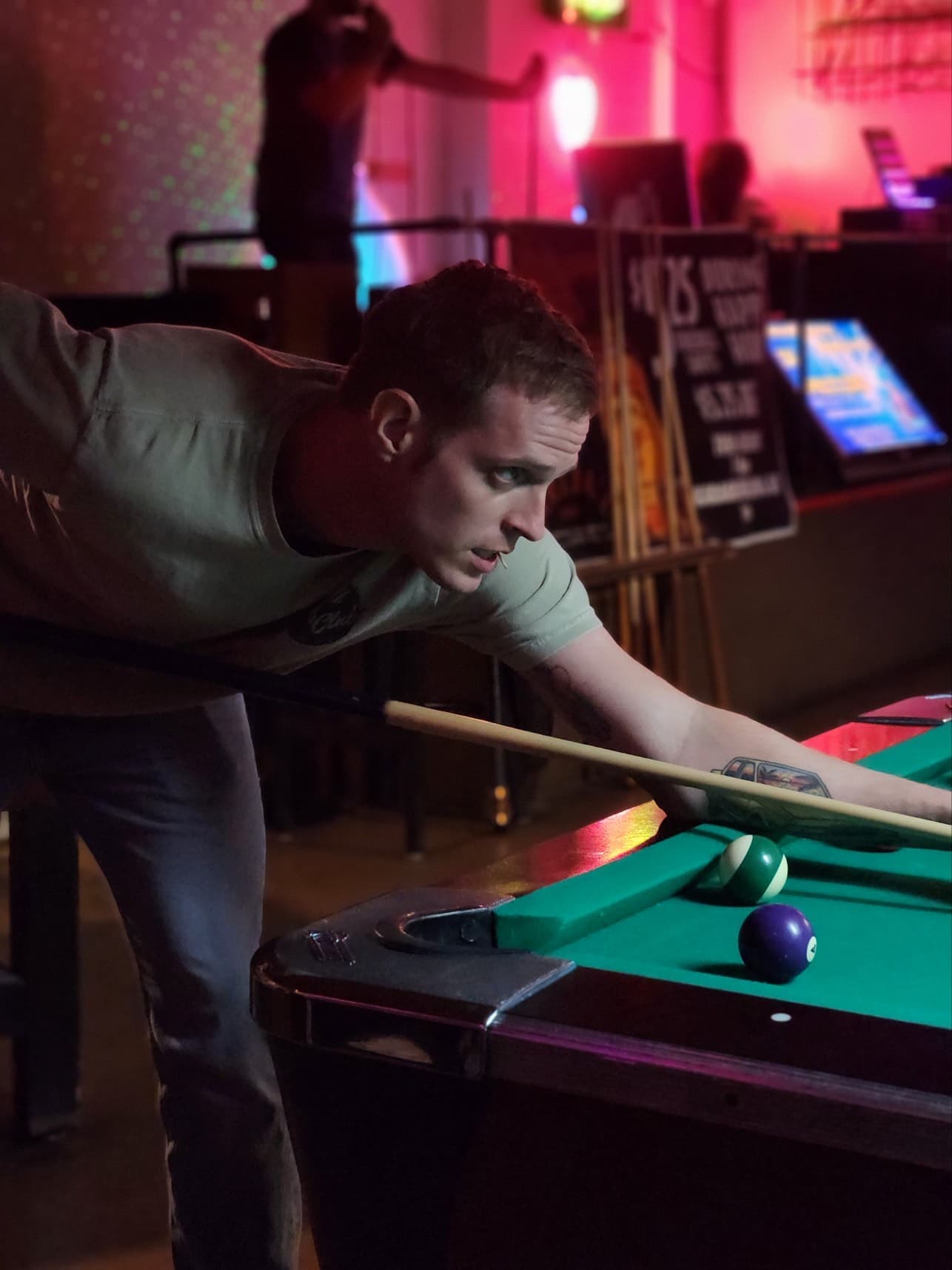 Lan Playing Pool
